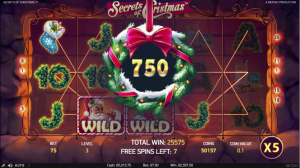 Secrets of Christmas slot machine