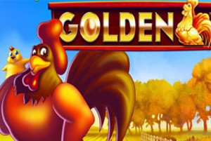 Golden slot machine