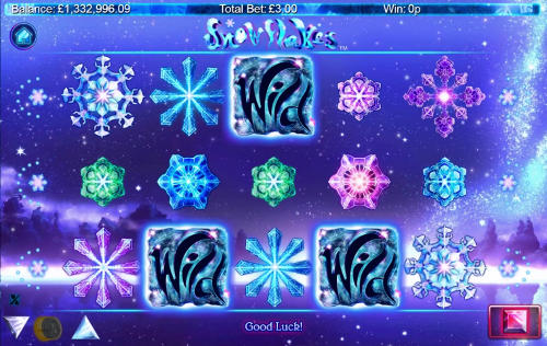 Snowflakes slot machine
