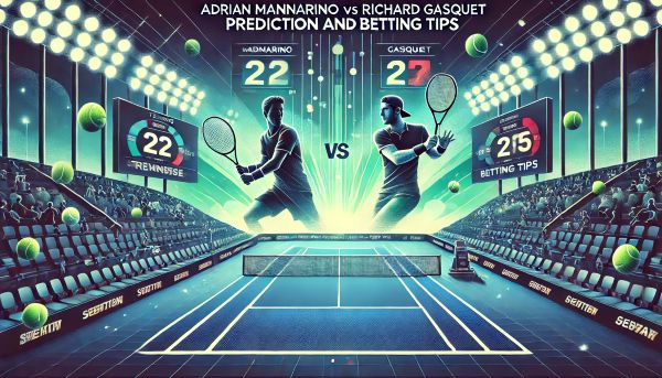 Adrian Mannarino vs Richard Gasquet Prediction and Betting Tips