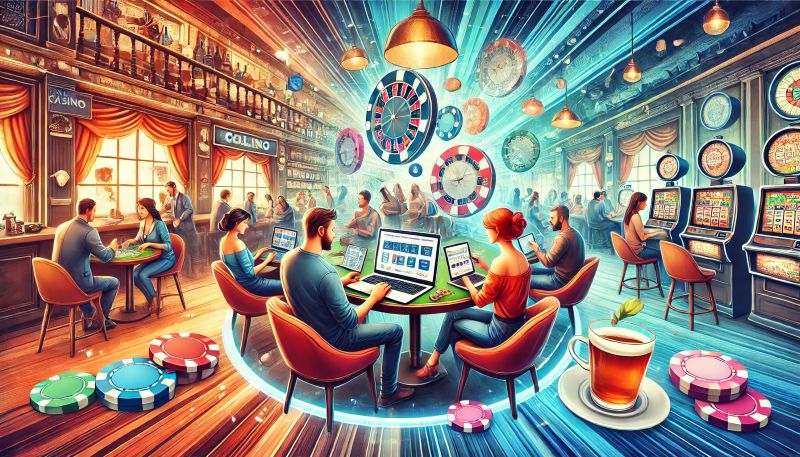 Are online casinos becoming the new social clubs for UK players?