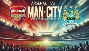 Arsenal vs Man City prediction and betting tips