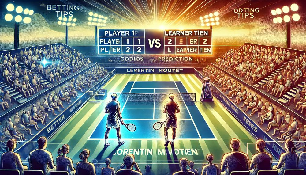 Corentin Moutet vs Learner Tien betting prediction, betting tips and odds