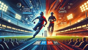 Dubai Capitals vs Gulf Giants betting prediction