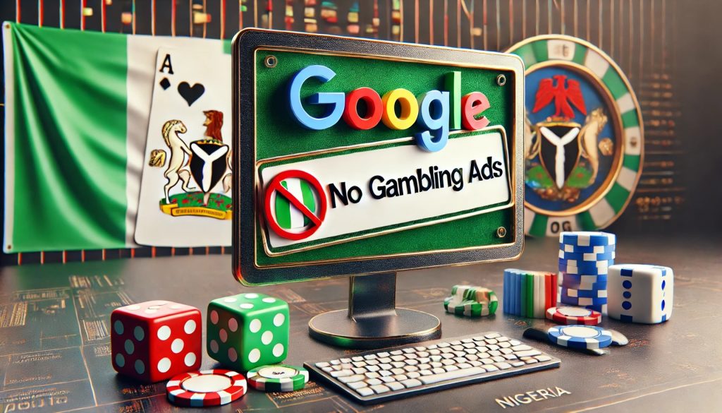 Google prohibits gambling ads for Nigeria market