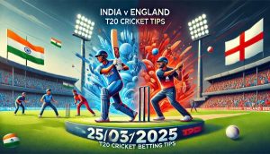 India v England T20 Cricket Betting Tips 25/01/2025