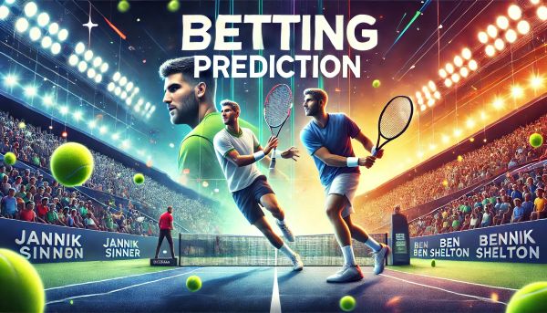 Jannik Sinner vs Ben Shelton betting prediction