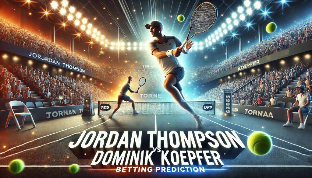 Jordan Thompson vs Dominik Koepfer Betting Prediction