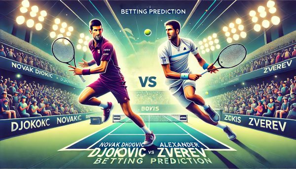 Novak Djokovic vs Alexander Zverev betting prediction