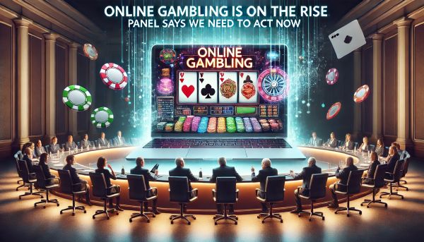 Online gambling is on the rise. Panel says we need to act now