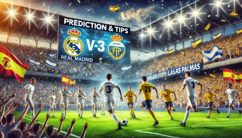 Real Madrid vs Las Palmas Prediction and Tips